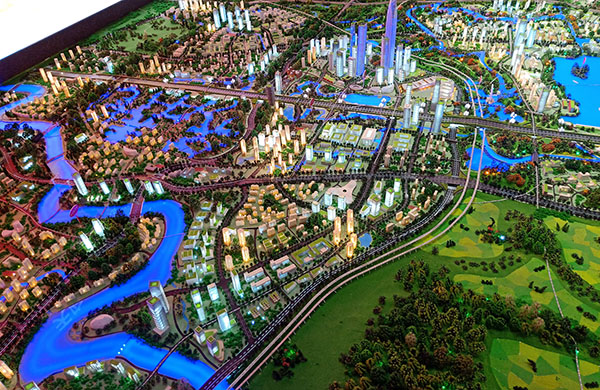 城市規劃沙盤模型制作